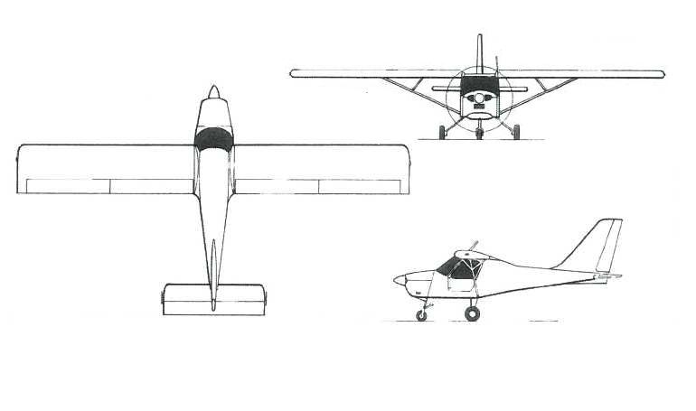 AEROPRACT A-27 AVANTAGE A-27 A27 3D view
