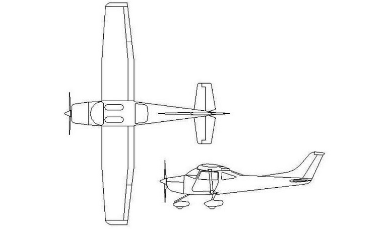 AIRLONY Skylane ALSL 3D view