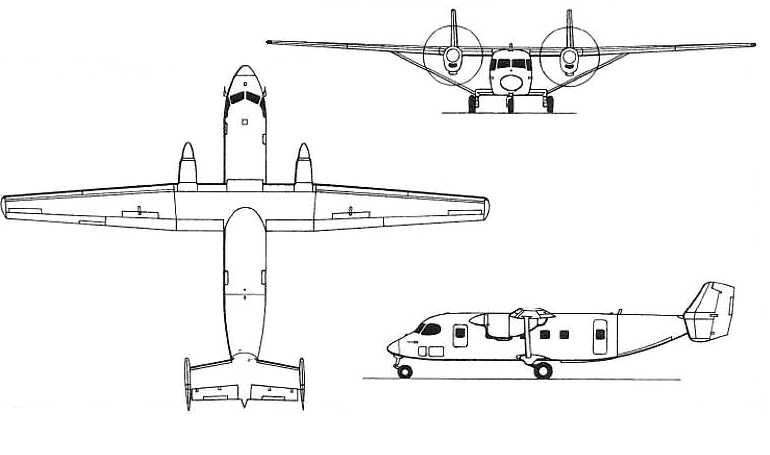 ANTONOV An-38 AN38 3D view