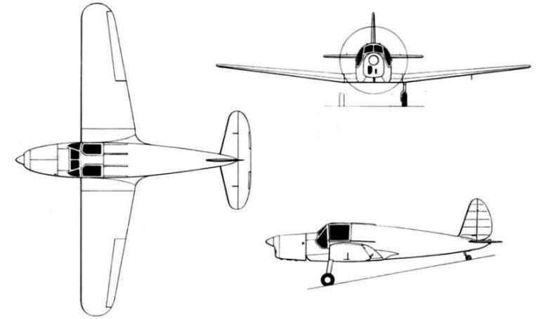 ARADO Ar-79 AR79 3D view