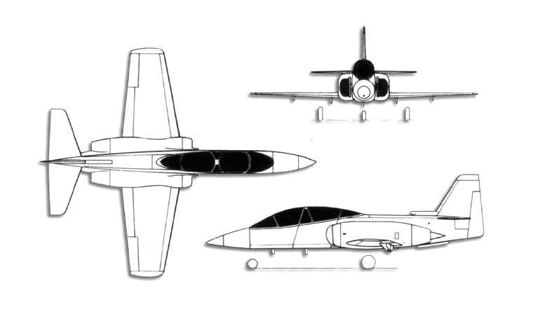 AIDC AT-3 Tzu-Chung AT3 3D view