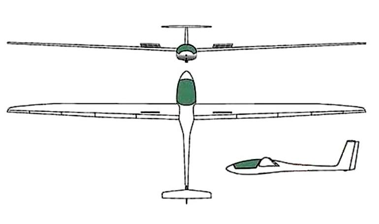 AKAFLIEG BERLIN B-13 B13 3D view