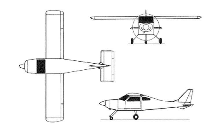 BEDE BD-4 TENNESSEE VALLEY BD-4 BD4 3D view
