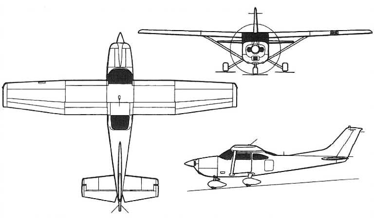 CESSNA 175 CESSNA 175 Skylark C175 3D view