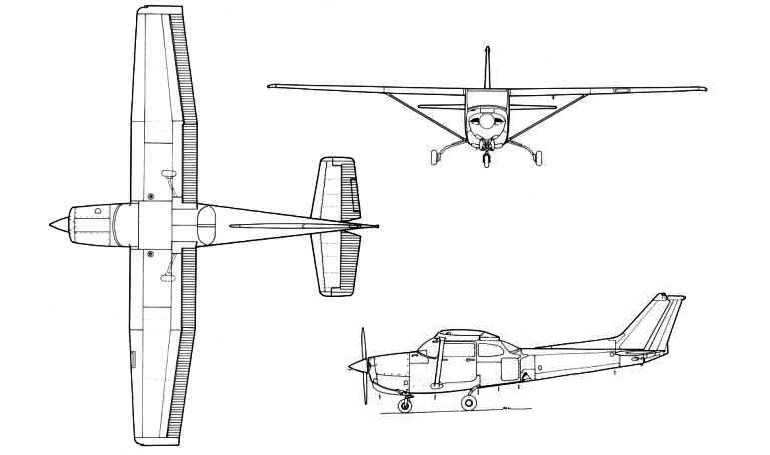 AVIONES COLOMBIA 172RG CESSNA 172RG Cutlass RG C72R 3D view