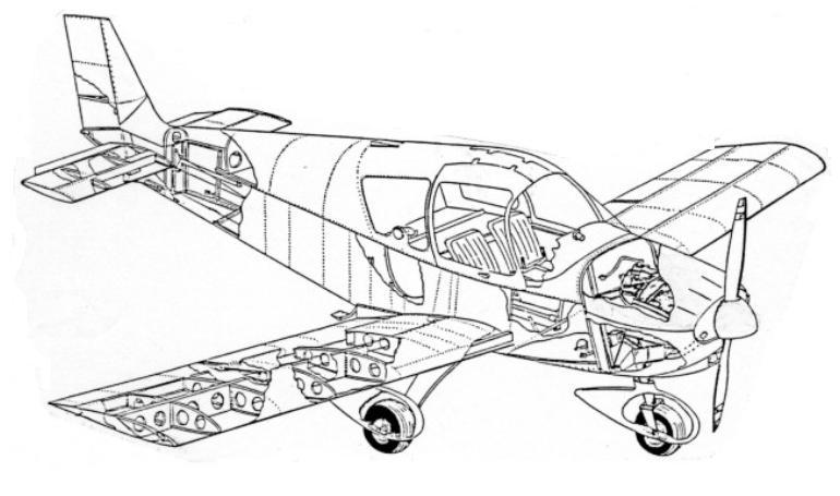 AMD CH-2000 Alarus AMD CH-2000 Zenith JORDAN AEROSPACE CH-2000 Sama ZENAIR CH-2000 Zenith CH2T 3D view