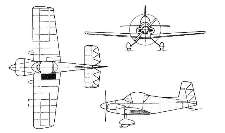 CORBY CJ-1 Starlet CJ1 3D view