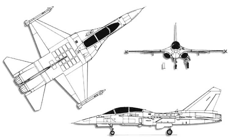 AIDC F-CK-1 Ching-Kuo CKUO 3D view