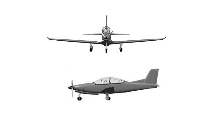 CETC TA-20 DIAMOND DART-450 DIAMOND DART-550 DT45 3D view