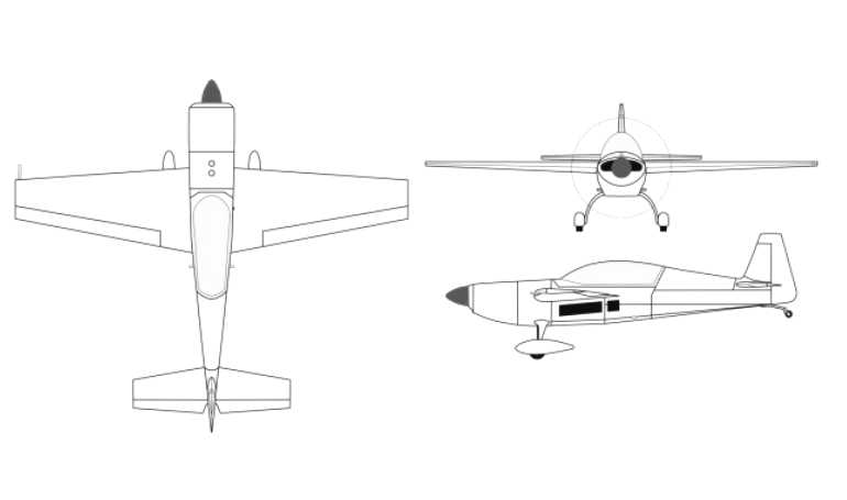 EXTRA EA-230 E230 3D view
