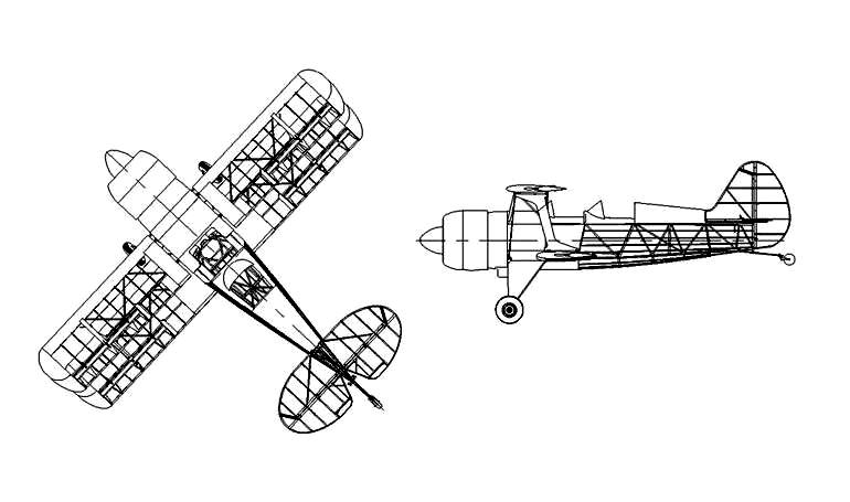 AVION F-1 Favorit F1FV 3D view