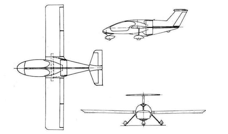 RHEIN FL-1 Fanliner FANL 3D view