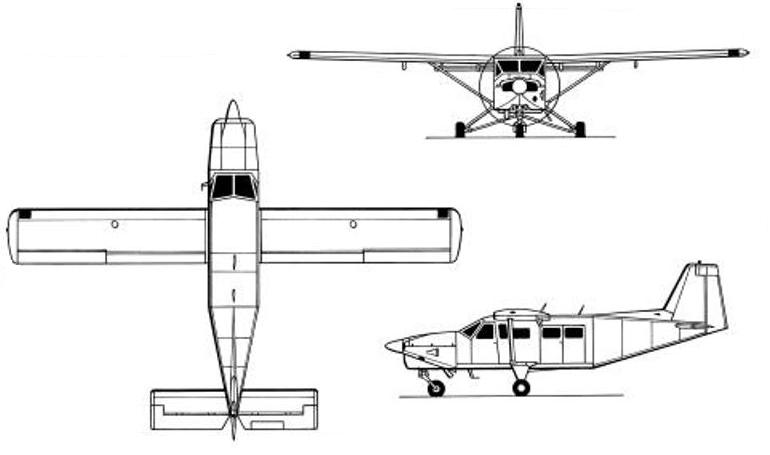 AERO MERCANTIL 358 Gavilan GAVILAN EL-1 Gavilan 358 GAVI 3D view