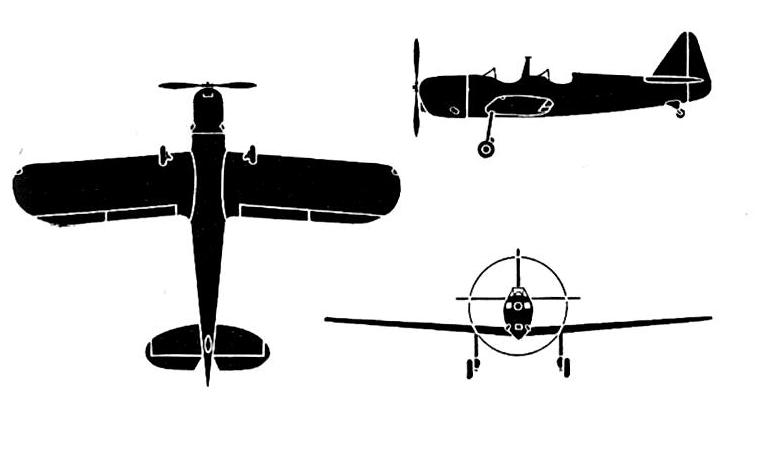 HISTORICAL AIRCRAFT Ryan Trainer HRYA 3D view