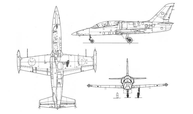 AERO (2) L-39 Albatros AERO (2) L-139 Albatros L39 3D view