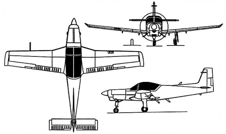 AERMACCHI M-290TP Redigo VALMET L-90TP Redigo L90 3D view