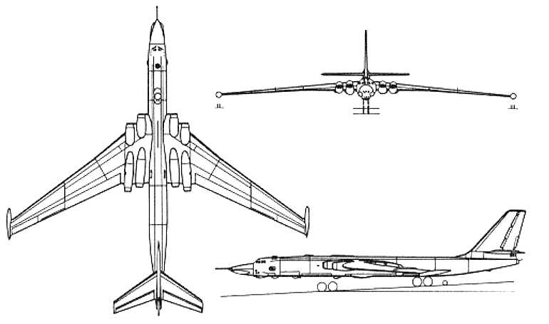 MYASISHCHEV 3M MYASISHCHEV M-4 MYA4 3D view