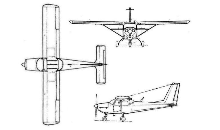 AFIC RSA-200 Falcon PARTENAVIA P-64 Oscar PARTENAVIA P-66 Charlie PARTENAVIA P-66 Oscar VULCANAIR V-1 OSCR 3D view