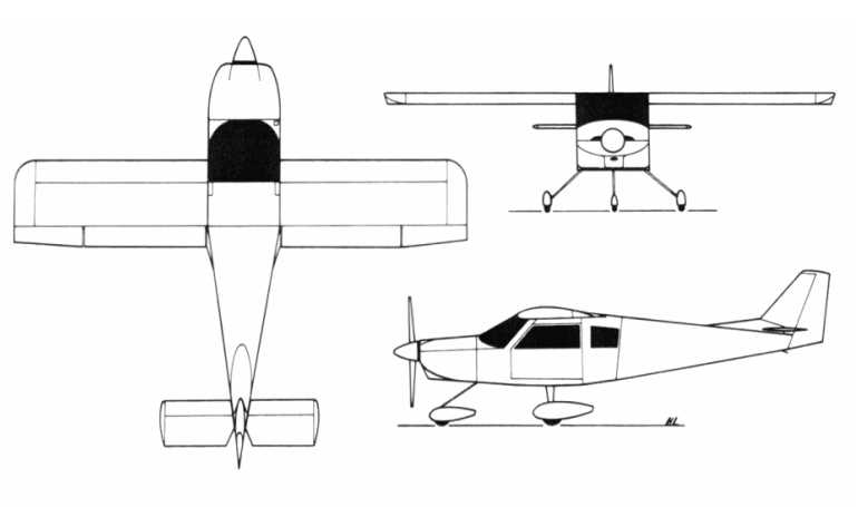 POTTIER P-100 P100 3D view