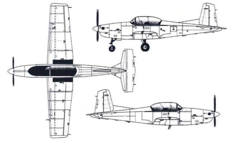 PILATUS PC-6 Porter PC6P 3D view
