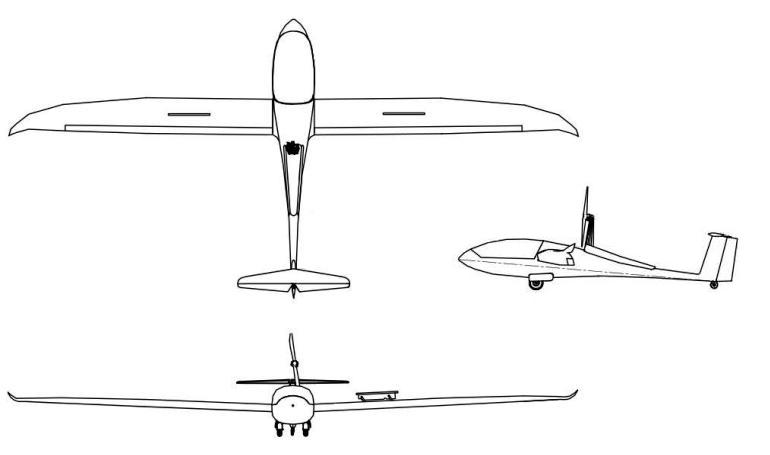 PIPISTREL Taurus Electro G2 PIPISTREL Taurus Electro PITE 3D view