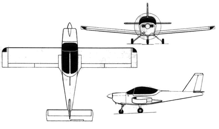 PIK PIK-23 Suhinu PIK PIK-23 Towmaster VALMET PIK-23 Suhinu VALMET PIK-23 Towmaster PK23 3D view