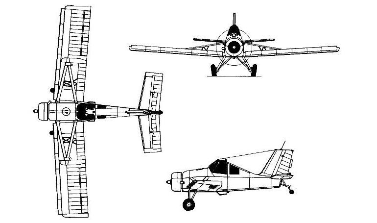 PZL-OKECIE PZL-106A Kruk PZL-OKECIE PZL-106AR Kruk PZL-OKECIE PZL-106AS Kruk PZL-OKECIE PZL-106B Kruk PZL-OKECIE PZL-106BR Kruk PZL-OKECIE PZL-106BS Kruk PZ06 3D view