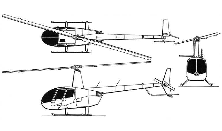 ROBINSON R-44 Astro ROBINSON R-44 Clipper ROBINSON R-44 Raven R44 3D view