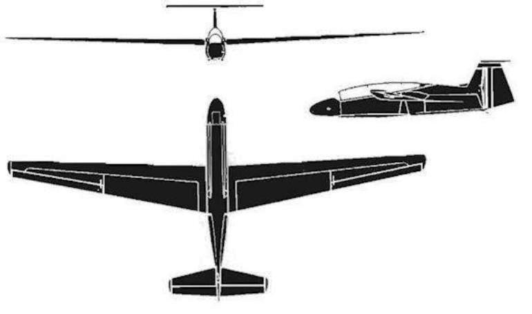 RHEIN RW-3 Multoplane RHEIN RW-3 Passat RHEIN-WEST-FLUG RW-3 Multoplane RW3 3D view