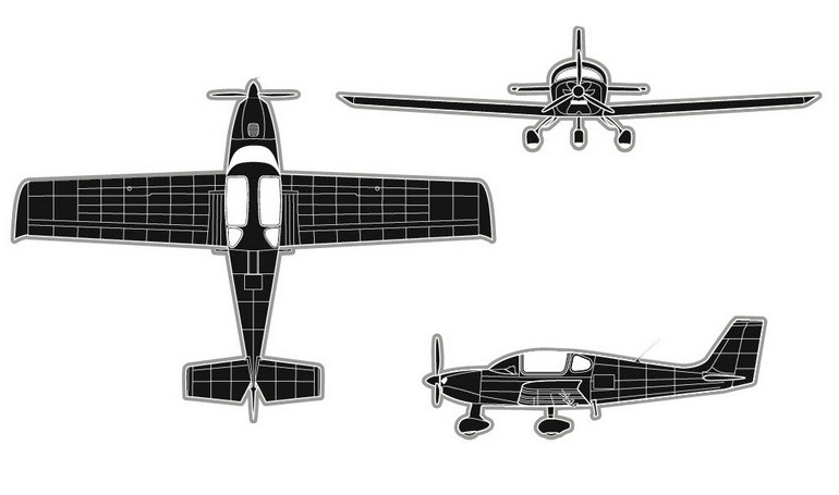 SLING AIRCRAFT Sling 4 High Wing SLH4 3D view