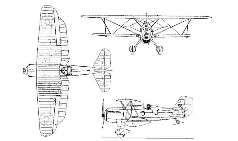 SAUSER P-6E Replica SP6E 3D view