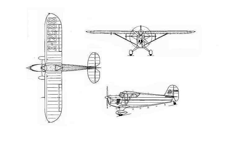 REARWIN 6000 Speedster SPDR 3D view