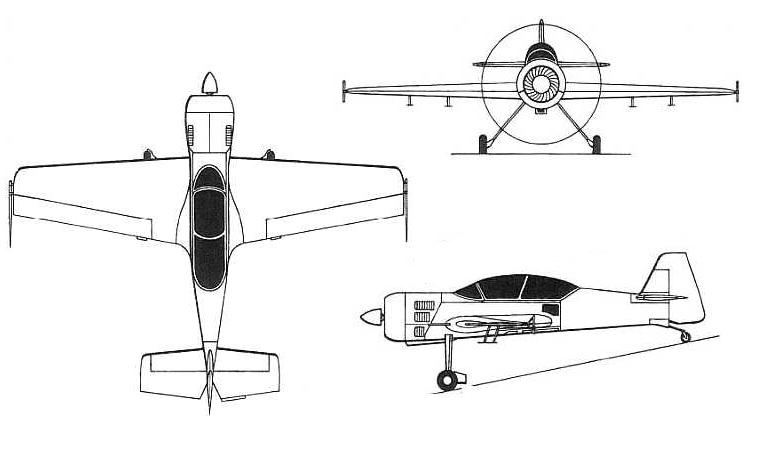 SUKHOI Su-29 SU29 3D view