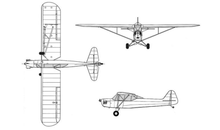 TAYLORCRAFT (1) 15 Foursome TAYLORCRAFT (1) 15 Tourist TA15 3D view