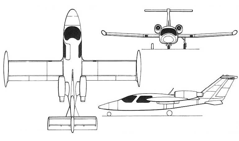 MAVERICK TJ-1500 Leader MAVERICK TJ-1500 TwinJet TAM TAM-Jet TJET 3D view