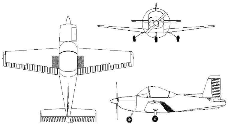 AESL Airtourer GLOS AIR Glos-Airtourer MILLICER M-10 AirTourer VICTA Airtourer TOUR 3D view