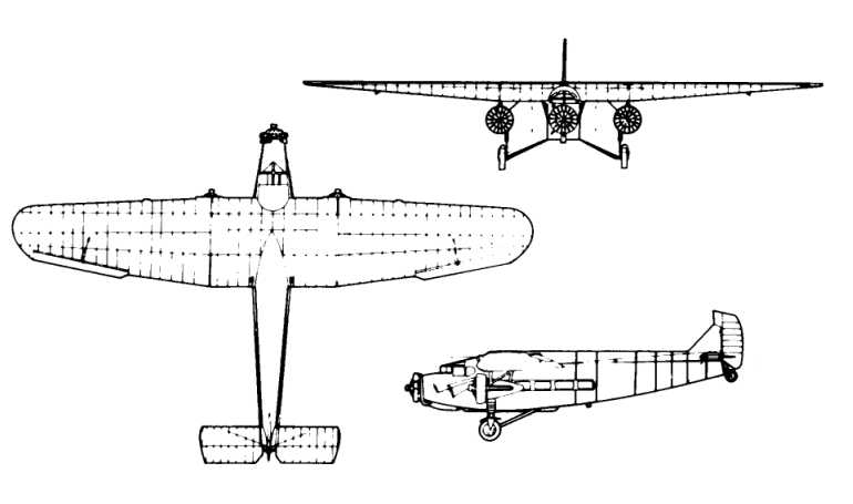 FORD 4-AT Tri-Motor FORD 5-AT Tri-Motor TRIM 3D view