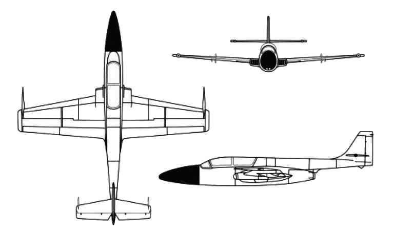 PZL-MIELEC TS-11 Iskra TS11 3D view