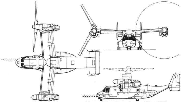 BELL-BOEING 901 Osprey BELL-BOEING CV-22 Osprey BELL-BOEING MV-22 Osprey BELL-BOEING V-22 Osprey V22 3D view