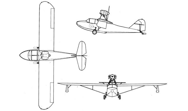 VOLMER VJ-22 Sportsman VJ22 3D view