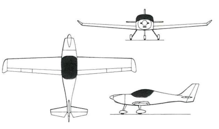 VOL MEDITERRANI VM-1 Esqual VM1 3D view