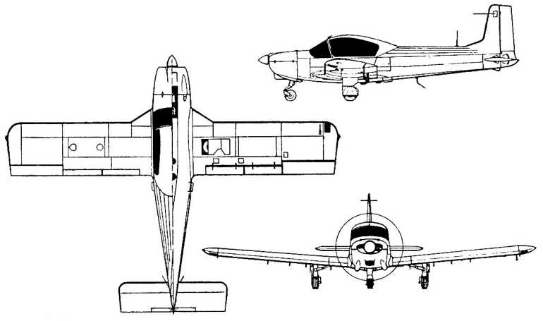 WASSMER WA-41 Baladou WA41 3D view