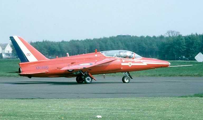 FOLLAND Fo-144 Gnat HAWKER SIDDELEY Gnat GNAT aircraft photograph