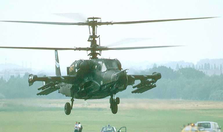 KAMOV Ka-50 Black Shark KAMOV Ka-50 Chernaya Akula KAMOV Ka-50 Werewolf KA50 aircraft photograph