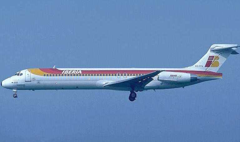 BOEING MD-87 MCDONNELL DOUGLAS MD-87 MD87 aircraft photograph