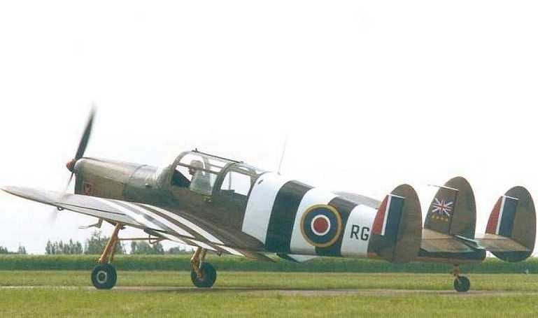 MILES M-38 Messenger MESS aircraft photograph