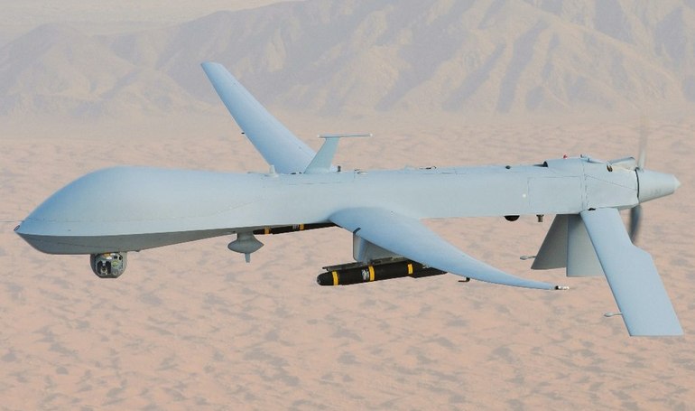 GENERAL ATOMICS MQ-1 Predator GENERAL ATOMICS MQ-1 Warrior GENERAL ATOMICS RQ-1 Predator GENERAL ATOMICS MQ-1 Gray Eagle Q1 aircraft photograph