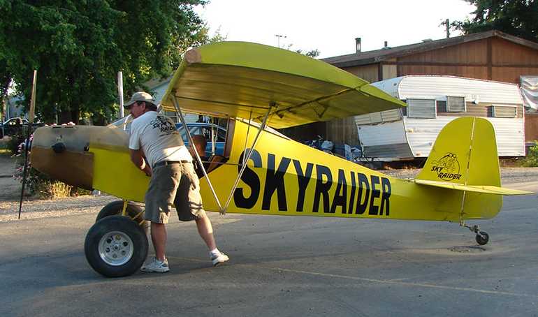 SKY RAIDER Super Sky Raider RAID aircraft photograph