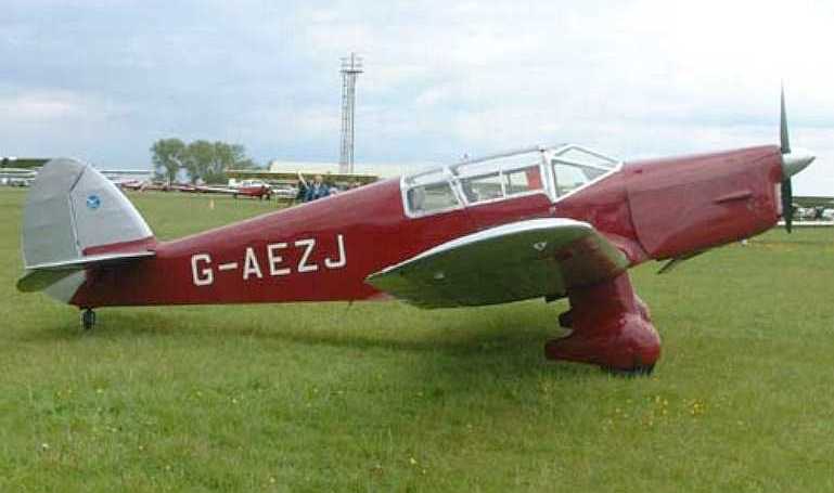 PERCIVAL K-1 Vega Gull PERCIVAL P-10 Vega Gull VGUL aircraft photograph